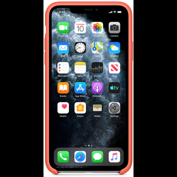 Protectie Spate Apple MX022ZM/A pentru iPhone 11 Pro Max (Portocaliu)