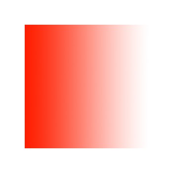 Colorama 151 - Fundal PVC degrade alb/rosu 110x170cm