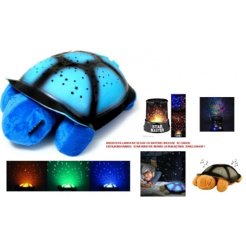 Oferta speciala: Lampa de veghe Broasca Testoasa (baterii incluse) + cadou veioza Star Master