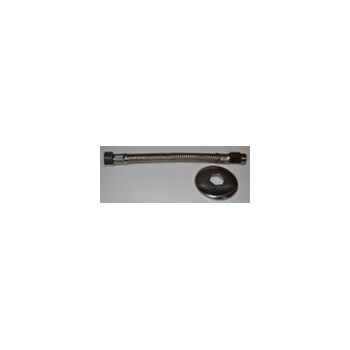 RACORD FLEXIBIL 3\/8 FI-FE CU ORNAMENT 30 CM