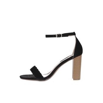 Sandale cu toc Dorothy Perkins negre