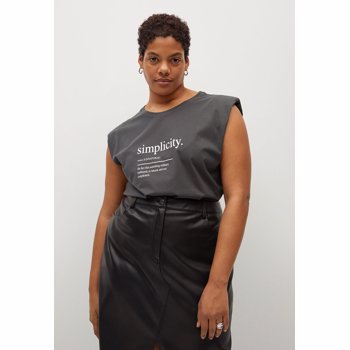 Tricou de bumbac organic fara maneci Silmply