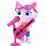 Figurina 44 Cats Milady cu microfon si chitara bass Smoby