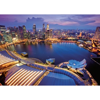 Puzzle orizontul orasului singapore 1000 piese