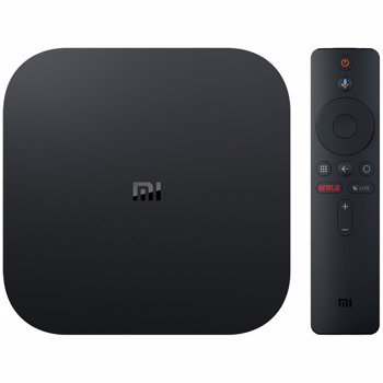 Mediaplayer Xiaomi MI TV Box S, 4K, Control Voce, Negru