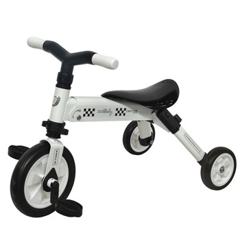 Tricicleta 2 in 1 Dhs B-Trike White