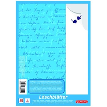 Hartie sugativa, A5, 10 coli/set, HERLITZ