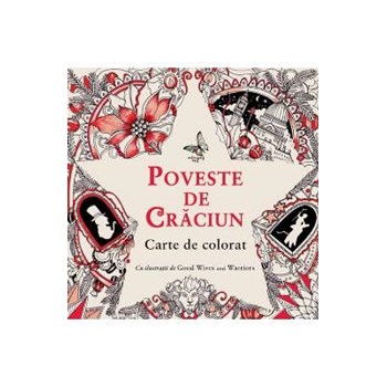 Poveste de Craciun - Carte de colorat