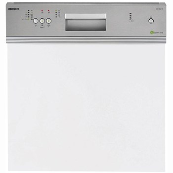 Masina de spalat vase semi-incorporabila Beko DSN4532FX, 13 Seturi, 5 Programe, Clasa A+, Inox Antiamprenta
