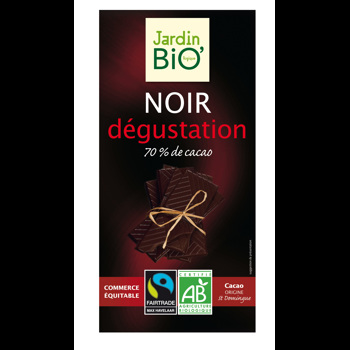 Ciocolata neagra cu 70% cacao bio