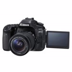 Aparat foto DSLR EOS 80D, 24.2 MP, WiFi, Negru