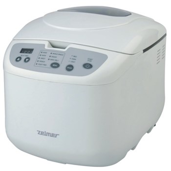 Masina de paine Zelmer 43Z011, 715 W, 1000 g, 8 programe, Alb