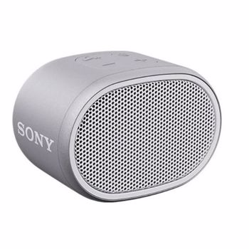 Boxa portabila Sony SRSXB01W, Rezistenta la stropire, Extra Bass, Bluetooth, Hands Free, Autonomie 6 ore, Alb