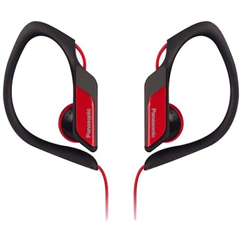 Casti audio in-ear Panasonic RP-HS34E-R, Sport, Rosu
