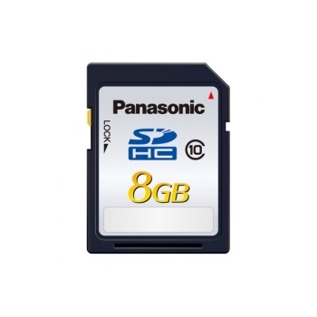 Panasonic SDHC 8GB Class 10 silver