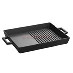 Tava grill LAVA, 32cm (Neagra)