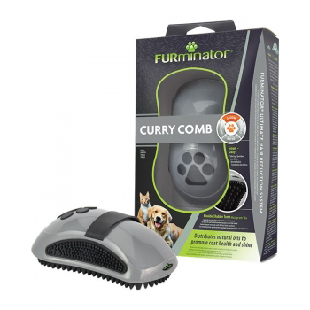 Furminator Perie Curry Comb Caine si Pisica