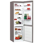 Combina frigorifica Whirlpool BSNF 8422 OX, 319 l, Clasa A++, Inox