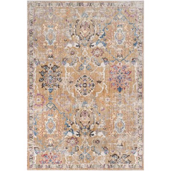 Covor Oriental & Clasic Adalicia, Maro/Albastru, 183x274