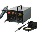 Statie de lipit SMD 2 in 1 cu aer cald, PROSKIT