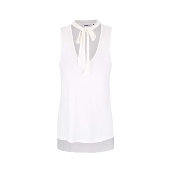 Top fara maneci ONLY Jamie crem