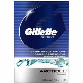 After Shave Gillette Series Arctic Ice, 100ml