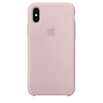 Husa Apple iPhone X MyStyle din Silicon,ANTISOC,OEM , Roz / Pink Sand
