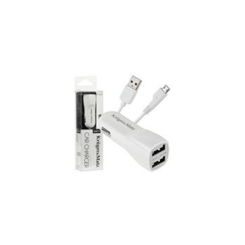 Incarcator auto Kruger Matz KM0018 Universal 2 x USB 5V 1A 2.1A White km0018