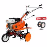 Motosapa Ruris Dac 6500 K, 7 CP, Benzina, 4 timpi + roti cauciuc