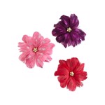 Floare din pene Actuel, 15cm