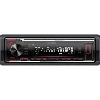 Player auto Kenwood KMM-BT204, 4 x 50W, bluetooth, USB, Aux, iluminare taste variabila
