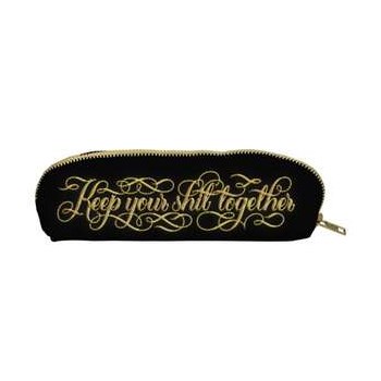 Keep Your Shit Together Pouch (Calligraphuck)