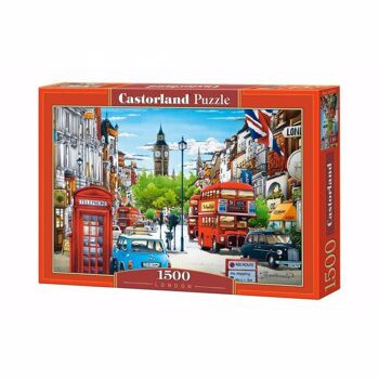 Puzzle Castorland, Londra, 1500 piese