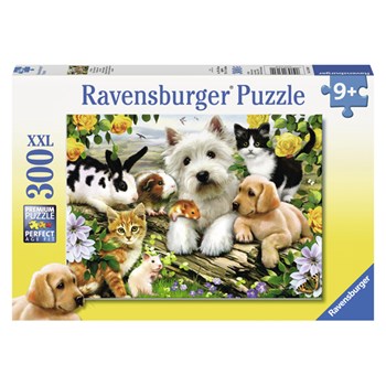 Puzzle animale prietenoase, 300 pcs