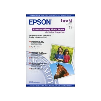 Premium Glossy Photo Paper Epson DIN A3+ 20 Blatt s041316