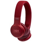 Casti Stereo JBL Live 400BT, Bluetooth, Microfon (Rosu)