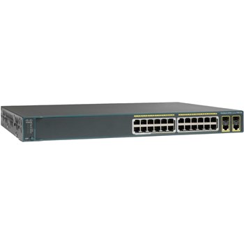 Switch Cisco Catalyst 2960 Plus 24 Ports +2 TSFP LAN Lite ws-c2960+24tc-s