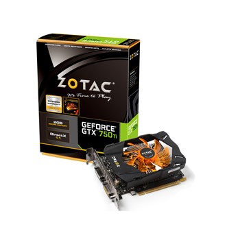 Placa video Zotac GeForce GTX 750 Ti 2GB DDR5 128bit miniHDMI 2xDVI