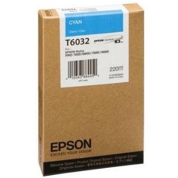 CARTUS CYAN C13T603200 220ML ORIGINAL EPSON STYLUS PRO 7800