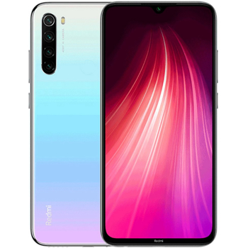 Smartphone Xiaomi Redmi Note 8T, Gorilla Glass 5, Snapdragon Octa Core, 128GB, 4GB RAM, Dual SIM, 4G, 5-Camere, NFC, Baterie 4000 mAh, Moonlight White
