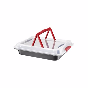 Tava de copt cu capac Lukrecja, 42x29x5