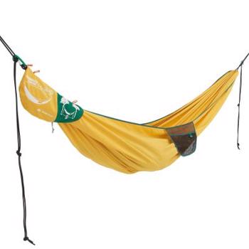 Hamac 2 persoane Comfort 280 x 175 cm Galben QUECHUA