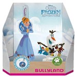Set Bullyland Figurine Anna si Olaf cu Medalion - Olafs Frozen Adventure