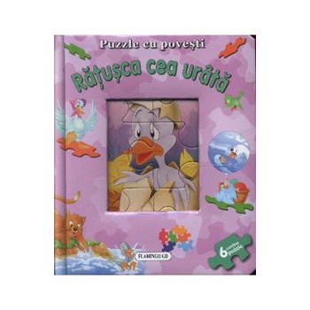 Ratusca cea urata - Puzzle cu povesti