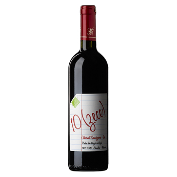 Vin rosu sec 10 (zece), Cabernet sauvignon, 0.75L