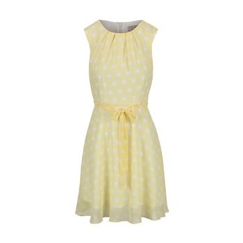 Rochie Dorothy Perkins galbena cu buline