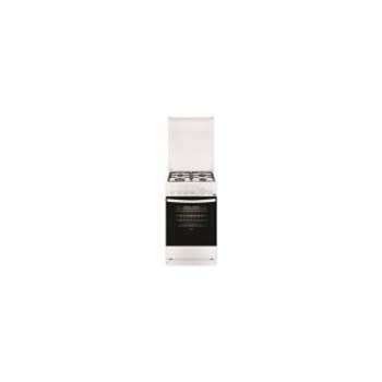 Aragaz ZANUSSI ZCG512G1WA, 4 arzatoare, Gaz, L 50 cm, Grill, Rotisor, alb