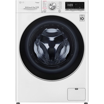 Masina de spalat rufe frontala cu uscator LG F4DN409S1, Clasa A, Steam, Wi-Fi, 9/5kg, 1400rpm, alb