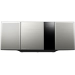 Microsistem PANASONIC SC-HC395EG-S, 40W, FM, CD, USB, Bluetooth, NFC, argintiu