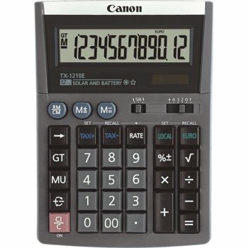 Calculator de birou Canon TX-1210E, 12 cifre